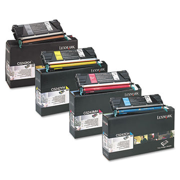 Lexmark™ C5240ch Return Program High-yield Toner, 5,000 Page-yield, Cyan freeshipping - TVN Wholesale